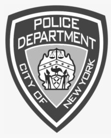 Nypd Black And White, HD Png Download, Transparent PNG