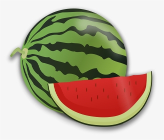 Watermelon Slice Cliparts - Animated Picture Of Watermelon, HD Png Download, Transparent PNG