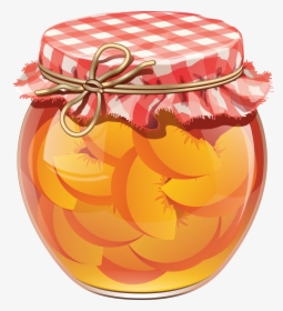 Gelatin Dessert Fruit Preserves Jar Clip Art - Jam Jar Png, Transparent Png, Transparent PNG