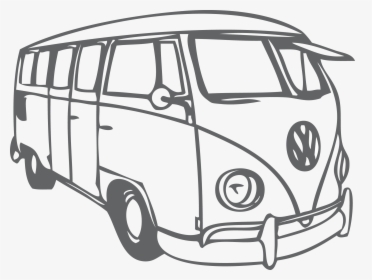Volkswagen Beetle Volkswagen Type 2 Bus - Vw Bus Vektor, HD Png Download, Transparent PNG