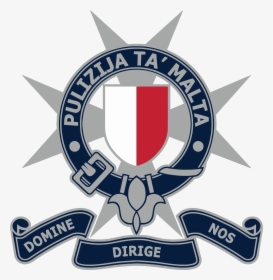 The Malta Police Force Logo - Malta Police Force, HD Png Download, Transparent PNG