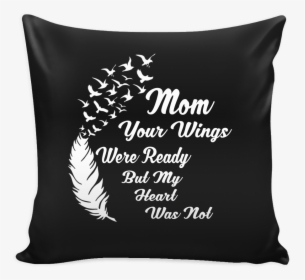 Mom Your Wings Were Ready Pillow Cover - Corgi Glitter, HD Png Download, Transparent PNG