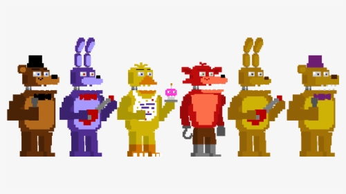 View Media - Fnaf 4 Minigames Animatronics, HD Png Download, Transparent PNG