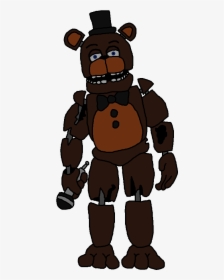 Fnaf Freddy Png - 5 Nights At Freddy's 2 Withered Freddy, Transparent Png, Transparent PNG