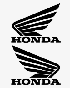Wings Silhouette Png - Honda 2 Wheeler Logo, Transparent Png, Transparent PNG