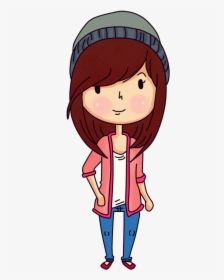 Cartoon Animated Girl Characters, HD Png Download, Transparent PNG