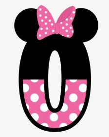 Transparent Minnie Bebe Png - Minnie Mouse Number 3, Png Download, Transparent PNG