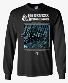 Darkness & Demogorgons T-shirt Long Sleeve - Stranger Things D&d Shirt, HD Png Download, Transparent PNG