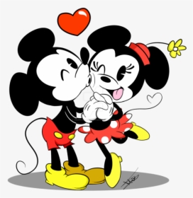 Mickey Mouse Y Minnie - Mickey Mouse Amor Png, Transparent Png, Transparent PNG