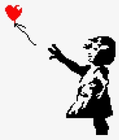 Pixel Art Maker - Banksy Pixel Art, HD Png Download, Transparent PNG