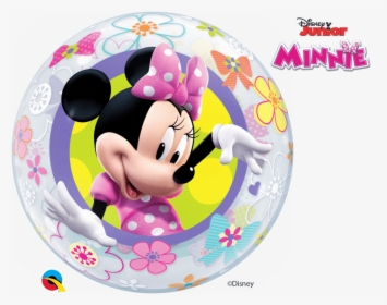 Transparent Baby Minnie Mouse Png - Minnie Bubbles Balloon, Png Download, Transparent PNG