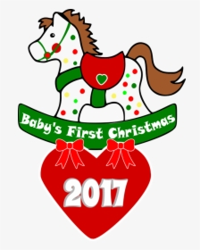 Baby Svg Babys 1st Christmas - Cartoon, HD Png Download, Transparent PNG