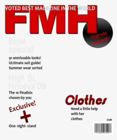 Clip Art Cover Kordur Moorddiner Co - Magazine Cover Template Hd, HD Png Download, Transparent PNG