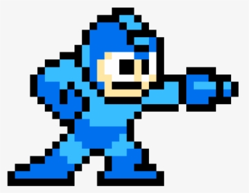 Mega Man Pixel Art, HD Png Download, Transparent PNG