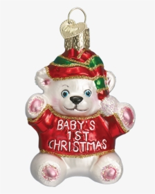 Old World Christmas Baby S First Christmas, HD Png Download, Transparent PNG
