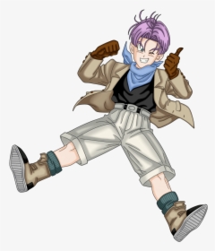Trunks Dragon Ball Gt By Byceci-d8ct501 - Trunks Dragon Ball Gt, HD Png Download, Transparent PNG