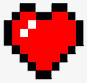 Mc Minecraft Mine Craft Steve Skin Alex Bw Bedwars - Background Minecraft Heart Transparent, HD Png Download, Transparent PNG