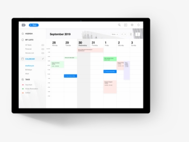 Calendar App Desktop, HD Png Download, Transparent PNG