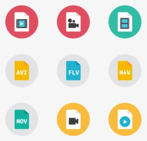 Video Files - Video File Icon Png, Transparent Png, Transparent PNG