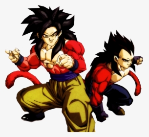 Dragon Ball Gt Goku Ss4 - Super Saiyan Four Goku, HD Png Download, Transparent PNG