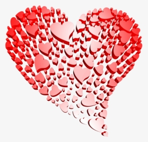 Transparent Heart Of Hearts Free Clipart - Love With Transparent Background Png, Png Download, Transparent PNG