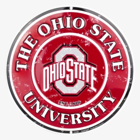 Ohio State Buckeyes Circle Sign - Sumpter Valley Railroad Logo, HD Png Download, Transparent PNG