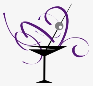 Martini Glass Cocktail Glass Clip Art Vector Free Clipart - Clip Art Cocktail Glasses, HD Png Download, Transparent PNG