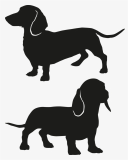 Sausage Dog, Dog, Sausage, Dachshund, Silhouette, Puppy - Small And Long Dog, HD Png Download, Transparent PNG