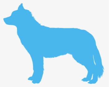 Pink Dog Silhouette, HD Png Download, Transparent PNG