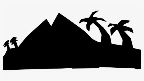 Island Mountain Clipart, HD Png Download, Transparent PNG