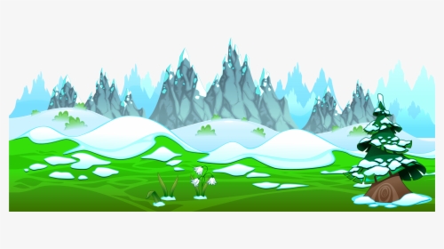 Transparent Mountain Clip Art - Early Spring Clipart, HD Png Download, Transparent PNG