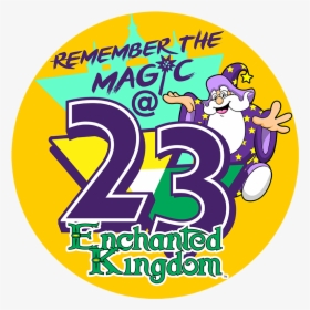 Magic Kingdom Logo Png - Enchanted Kingdom, Transparent Png, Transparent PNG