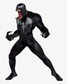 Black Spiderman Png - Spiderman 3 Full Body Venom, Transparent Png, Transparent PNG