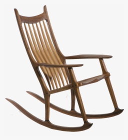 Terrasse En Ville Immobilier - Sam Maloof Rocking Chair Template, HD Png Download, Transparent PNG