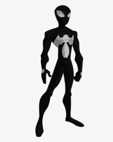 Spider Man Symbiote Suit Drawing Ref Pics Spectacular - Spectacular Spiderman Symbiote Suit, HD Png Download, Transparent PNG