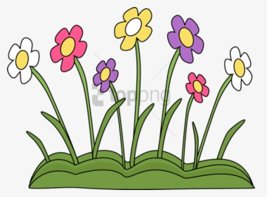 Free Png Spring Season Clipart Png Png Image With Transparent - Spring Flowers Clip Art, Png Download, Transparent PNG