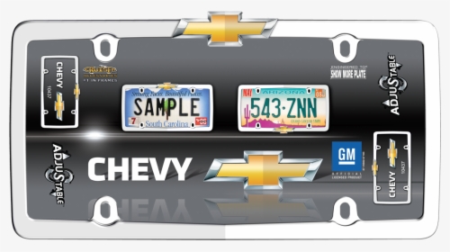 Chevrolet Chrome License Plate Frame, HD Png Download, Transparent PNG