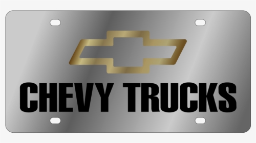 Chevrolet - Ss Plate - Chevy Trucks - Cross, HD Png Download, Transparent PNG