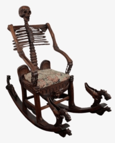 Skeletal Rocking Chair - Weird Looking Rocking Chairs, HD Png Download, Transparent PNG