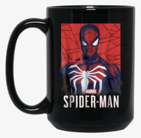 Marvel S Spider-man Game Logo Portrait Graphic Black - Spiderman Shirt Design, HD Png Download, Transparent PNG