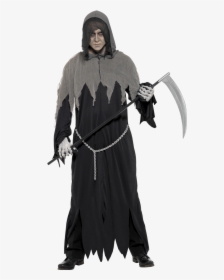 Grim Reaper Robe - Grim Reaper Face Paint, HD Png Download, Transparent PNG