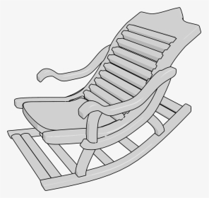 Old Rocking Chair Clipart Png - Rocking Chair, Transparent Png, Transparent PNG