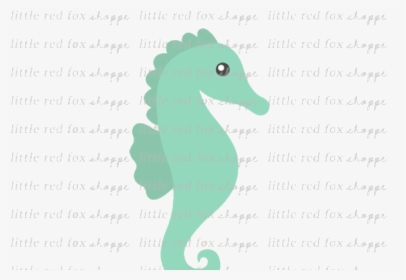 Seahorse Clipart By Little Red Fox Shoppe Transparent - Northern Seahorse, HD Png Download, Transparent PNG