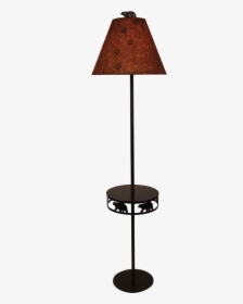 Burnt Sienna Iron Round Bear Band Drink Table Tray - Lampshade, HD Png Download, Transparent PNG