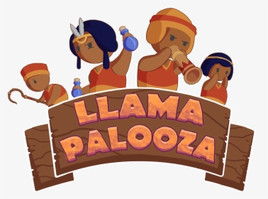 Llama Palooza - Cartoon, HD Png Download, Transparent PNG