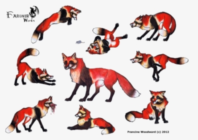 Dog Walking Free Dog-walking Cliparts Clip Art Red - Anime Cute Wolf Drawings, HD Png Download, Transparent PNG