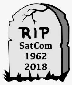 Rip-satcom - Tombstone Png Clipart, Transparent Png, Transparent PNG