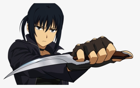 Anime Male With Knife, HD Png Download, Transparent PNG