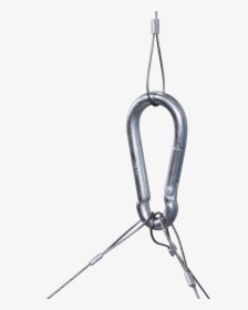 Once The Steel Rope Is Mounted To The Frame, Attach - Chain, HD Png Download, Transparent PNG