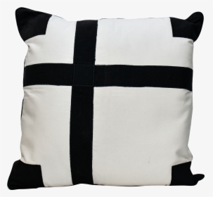 Patch Black And White Pillow Cover, HD Png Download, Transparent PNG